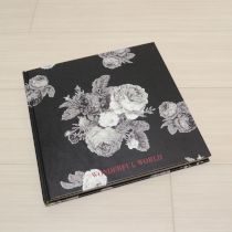 黒モノトーン薔薇ブーケptダイアリー
