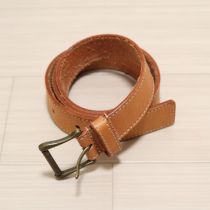 ベージュレザーベルト