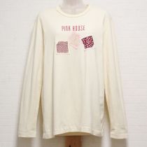 生成ハンカチパッチ長Tシャツ【L】