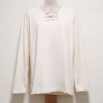 生成リボン付き長Tシャツ【L】