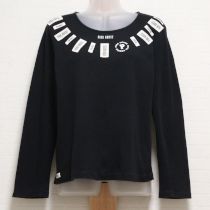 黒ロゴネーム使いTシャツ【L】