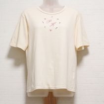 生成花迷子刺繍Tシャツ