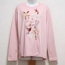 ピンクコージーラパンpt長Tシャツ【3(M)】