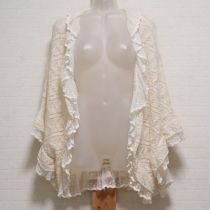 生成ドルマンスリーブカーディガン