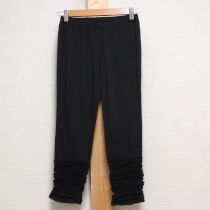 黒チュールレース使いレギンス