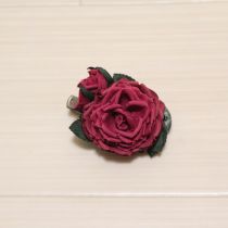 赤薔薇2WAYブローチ
