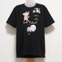 黒ニャイスオン刺繍Tシャツ【3(M)】