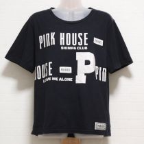 黒ロゴTシャツ【4(L)】