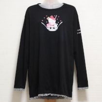 黒マイメロコラボカットソーチュニック【3(M)】