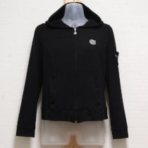 黒カメリア刺繍パーカー【9号】
