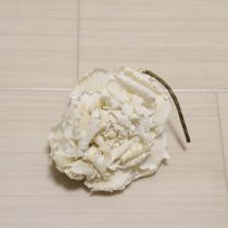 白カーネーションコサージュ