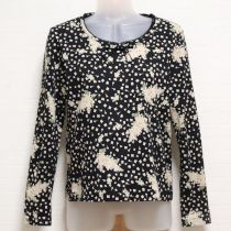 黒ライラック長Tシャツ【M】