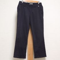 紺ロゴリボンチャーム付きストレッチパンツ【9号】