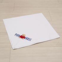 白ダッフルくま刺繍バンダナ
