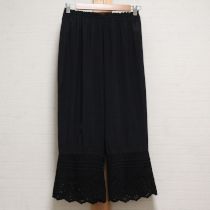 黒コットンレース使いドロワーズ