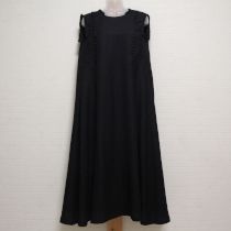 黒フリル使いバックリボンワンピース【3(9号)】