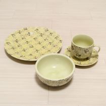 黄小薔薇食器セット