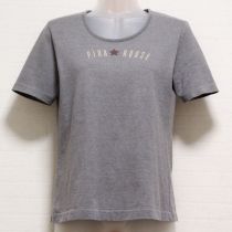 グレーロゴTシャツ【M】