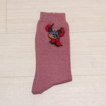 ピンクジャム瓶柄&モチーフソックス