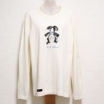 生成クチュリエラパン刺繍長Tシャツ【3(M)】