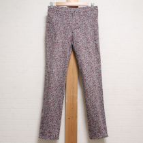 アッシュビス◇グレー系小花ptパンツ【40】