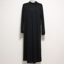 黒モチーフ付きカットソーワンピース【3(9号)】