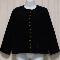 黒コーデュロイジャケット